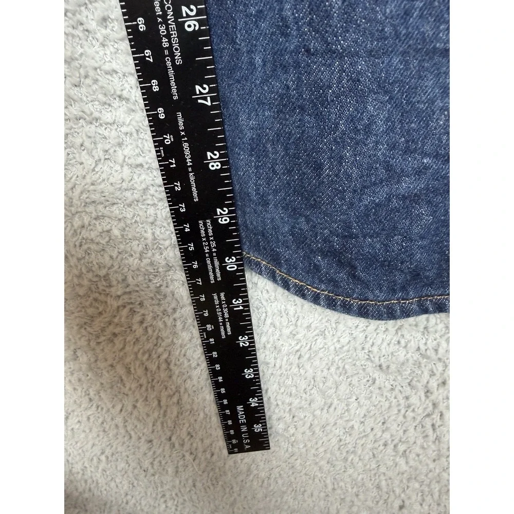 Levi's 501 Original Fit Jeans‎ Men's Actual Size 32x30 Medium Wash Whiskered